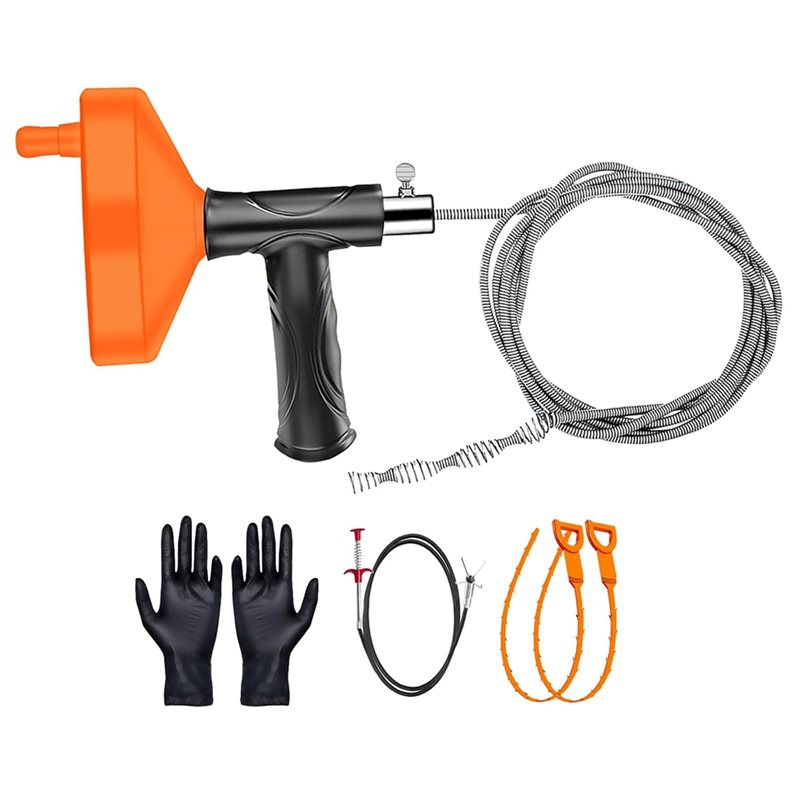 ABGH-Drains Snake Auger 33 Ft, - Plumbing Snake Drain recensione e prezzo