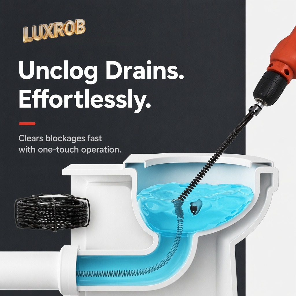 Sonda Sturatubi a Molla con 6  - Plumbing Snake Drain recensione e prezzo