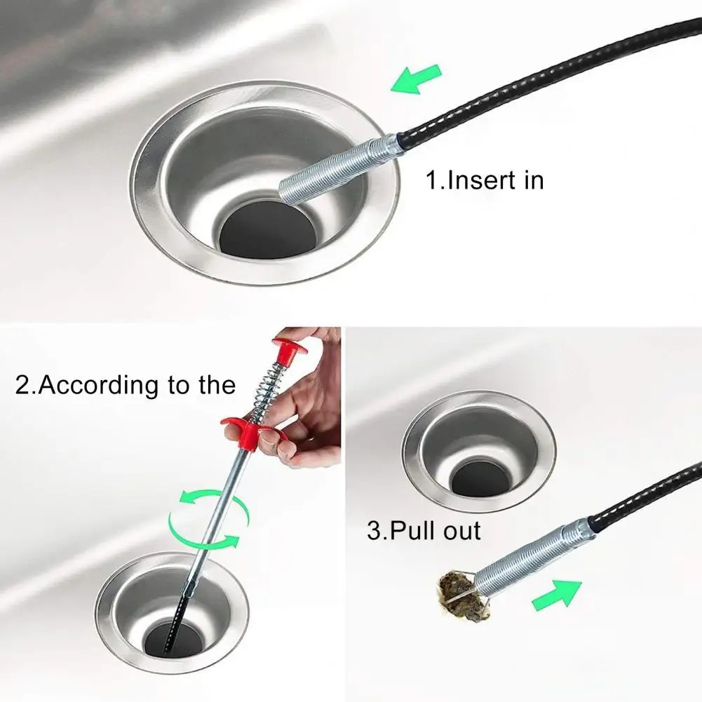 Strumento flessibile per pulir - Plumbing Snake Drain recensione e prezzo