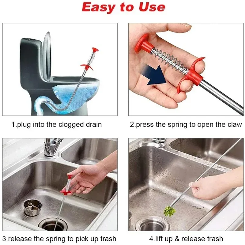 Strumento flessibile per pulir - Plumbing Snake Drain recensione e prezzo