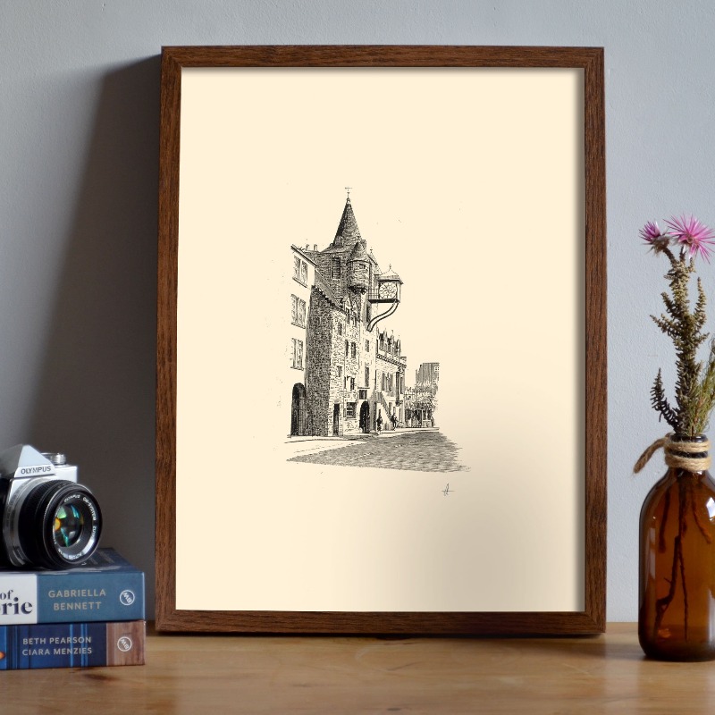 Poster Vintage del Castello di - Wall Texture Spray recensione e prezzo